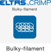 【ELTAS™CRIMP】Bulky-filament